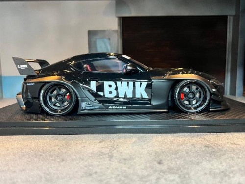 IG2649 1:18 LB-Works Toyota Supra(A90) Blk [Width 10 Length 25 Height 7 cms] 5