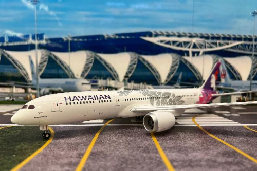 Gemini Jets 1:200 Hawaiian B787-9 N781HA G21403 [Width 30 Length 31 Height 8 cm] 1