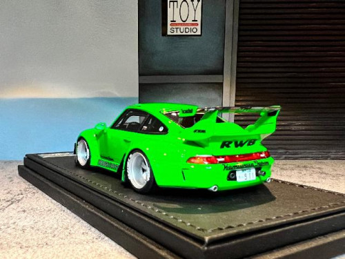 Ignition 1:43 RWB 993 Green [Width 5 Length 10 Height 5 cm] IG2170 2