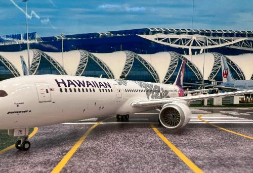 Gemini Jets 1:200 Hawaiian B787-9 N781HA G21403 [Width 30 Length 31 Height 8 cm] 7