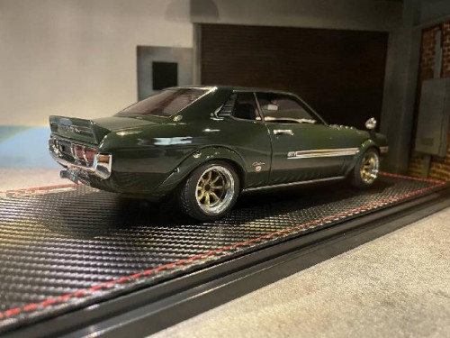 IG2592 1:18 Toyota Celica 1600GTV (TA22) Green With Engine [Width 10 Length 25 Height 7 cms] 3