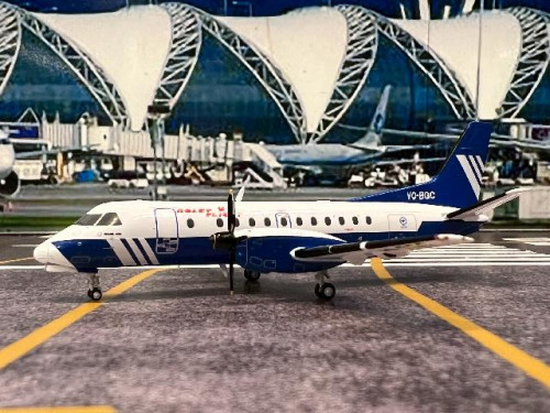 JC Wing 1:200 Polet Flight Saab 340B VQ-BGC XX20464 [Width 10.5 Length 9.5 Height 3 cm] 1
