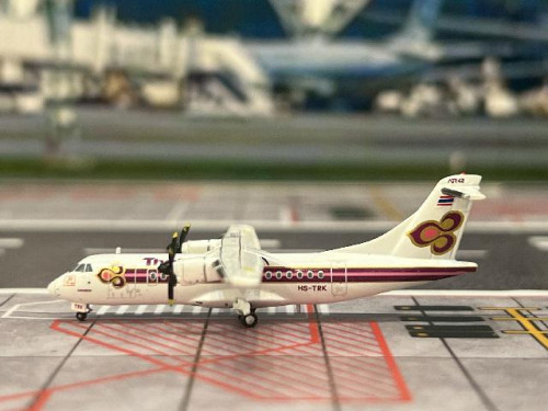 JC Wings 1:400 Thai Airways ATR 42-320 HS-TRK LH4238 [Width 6 Length 6 Height 1.5 cm] 3