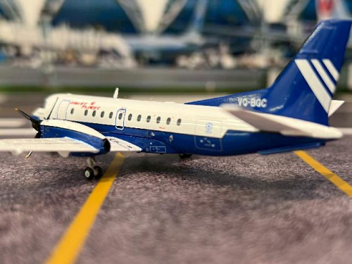 JC Wing 1:200 Polet Flight Saab 340B VQ-BGC XX20464 [Width 10.5 Length 9.5 Height 3 cm] 8