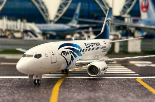 JC Wings 1:200 Egyptair B737-500 SU-GBH XX20247 [Width 14 Length 15.5 Height 4.5 cm] 7