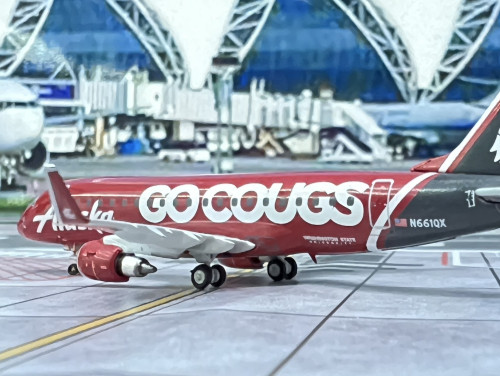 Gemini Jets 1:400 Alaska/Horizon Air E175LR N661QX 'Go Cougs' GJ2250 5