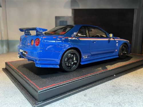 One Model:22R34BU 1:18 Skyline Nismo GT-R34 Z-TUNE Blu [Width 10 Length 25 Height 7 cms] 2