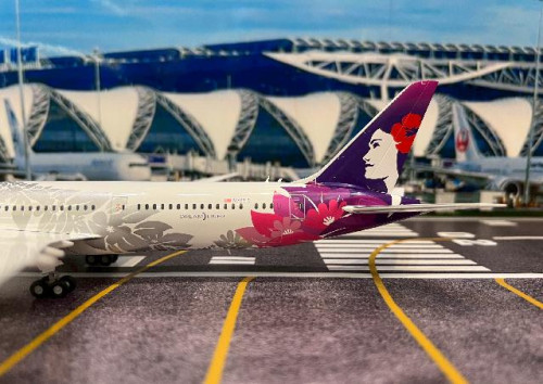 Gemini Jets 1:200 Hawaiian B787-9 N781HA G21403 [Width 30 Length 31 Height 8 cm] 6