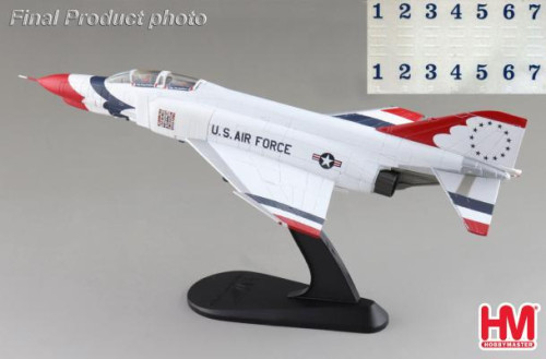 Hobby Master 1:72 F-4E Thunderbirds USAF,1973/74 season HA19084 [Width 16.5 Length 24.5 Height 7 cm] 7
