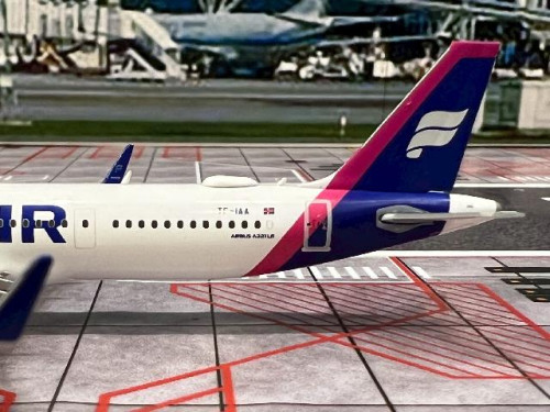 Gemini Jets 1:400 Icelandair A321neo TF-IAA GJ2337 [Width 9 Length 11 Height 3 cm] 4