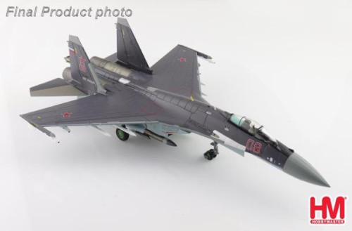 Hobby Master 1:72 Su-35S Flanker E Red HA5712 [Width 21 Length 30.5 Height 8.5 cm] 1