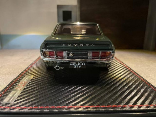 IG2592 1:18 Toyota Celica 1600GTV (TA22) Green With Engine [Width 10 Length 25 Height 7 cms] 7