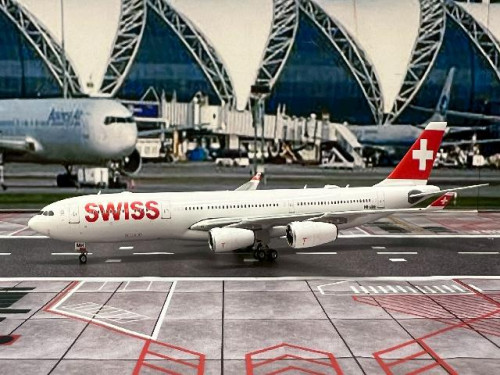 Phoenix 1:400 Swiss International A340-300 HB-JMH PH1975 1
