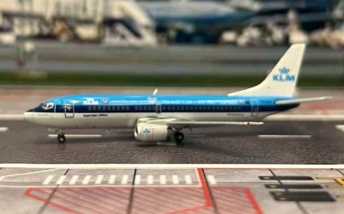 JC Wings 1:400 KLM 737-300 PH-BDD XX4996 [Width 7 Length 8 Height 2.5 cm] 1