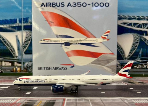 Phoenix 1:400 British A350-1000 G-XWBS P4673 [Width 16 Length 18 Height 4 cm]