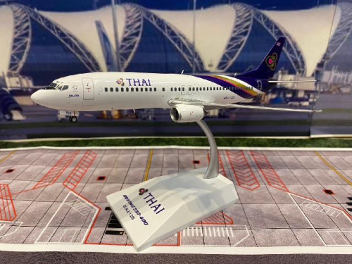 JC Wings 1:200 Thai Airways B737-400 Last Flight HS-TDG XX20132 [Width 14 Length 18.5 Height 5.5 cm] 8