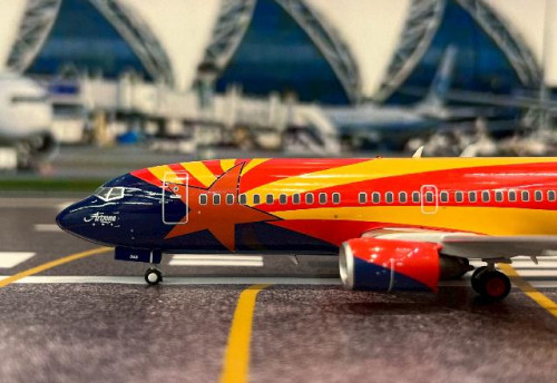 Inflight 1:200 Southwest 737-3H4 N383SW B738383 [Width 14 Length 18.5 Height 5.5 cm] 5