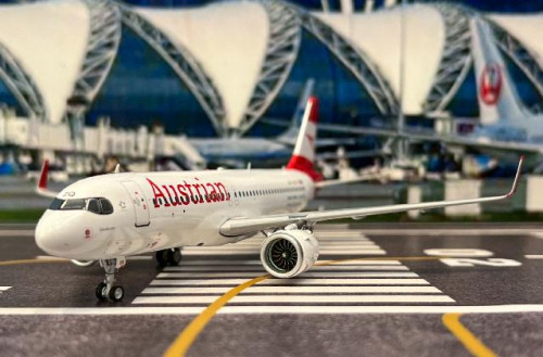 JFox 1:200 Austrian A320-271N OE-LZQ JFA320065 [Width 17 Length 18.5 Height 6 Cm] 7