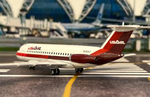 Inflight 1:200 USAir BAC 111-203AE One-Eleven N1547 IF111US0325 [Width 13 Length 13 Height 3.5 cm] 8