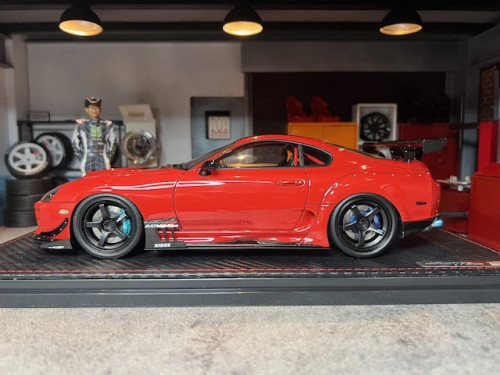 Ignition [IG1350] 1:18 Supra JZA80 RZ Orido With Figure [Width 10 Length 27 Height 7 cms] 4