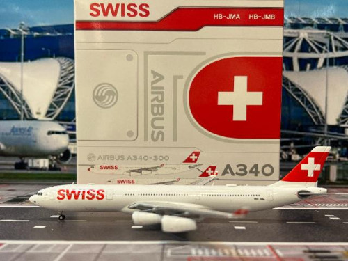 JC Wings 1:400 Swiss A340-300 HB-JMB 