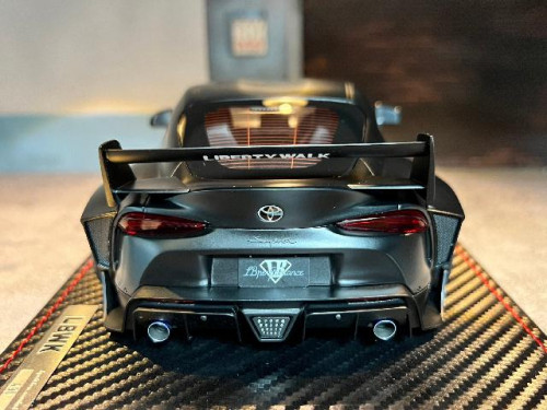 IG2652 1:18 LB-Works Toyota Supra(A90)Matte Black Mr.Kato [Width 10 Length 25 Height 7 cms] 7