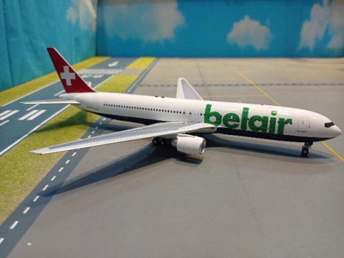 IF763471223 1:200 Belair 767-3Q8ER HB-ISE [Width 24 Length 27 Height 8 cms] 1