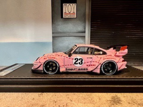 Ignition [IG2414] 1:43 RWB 993 Pink With Key ring [Width 5 Length 10 Height 3 cms] 2