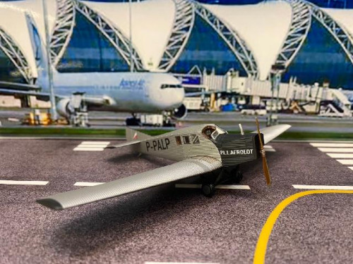 Herpa Wings 1:87 Aerolot Junkers F13 P-PALP HW019453 [Width 17 Length 10 Height 3 cm] 1