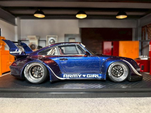 Ignition 1:18 RWB 993 Purple Metallic IG3739 [Width 10 Length 24 Height 7 cms] 5