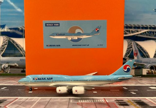 JC Wings 1:400 Korean 747-8i HL7631 EW4748002 [Width 18 Length 18.5 Height 4.5 cm]