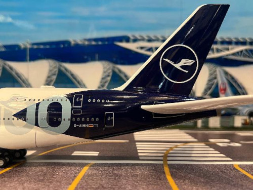 JFOX 1:200 Lufthansa A380' 100th Year' D-AIMH JFA380001 [Width 41 Length 38 Height 12 cm] 6