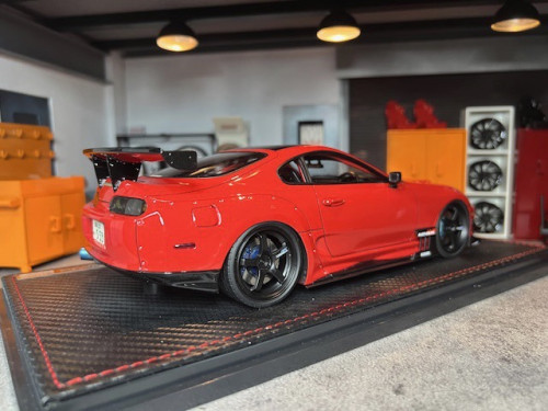 Ignition [IG1350] 1:18 Supra JZA80 RZ Orido With Figure [Width 10 Length 27 Height 7 cms] 3
