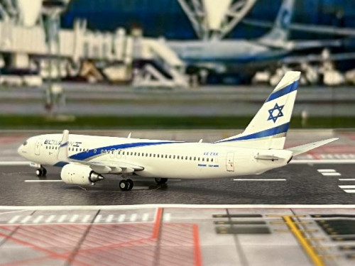 Gemini Jets 1:400 ELAL 737-800W 4X-EKK GJ2299 6