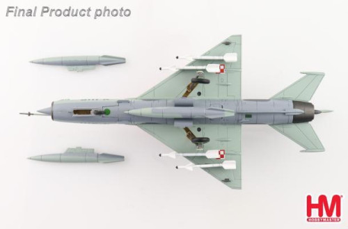 Hobby Master 1:72 MIG-21MF Poland AF 2002 HA0115 [Width 13 Length 21 Height 7 cm] 6