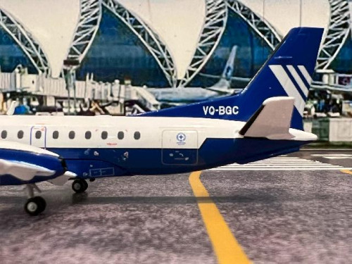 JC Wing 1:200 Polet Flight Saab 340B VQ-BGC XX20464 [Width 10.5 Length 9.5 Height 3 cm] 6