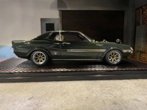 IG2592 1:18 Toyota Celica 1600GTV (TA22) Green With Engine [Width 10 Length 25 Height 7 cms] 5