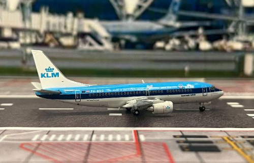JC Wings 1:400 KLM 737-300 PH-BDD XX4996 [Width 7 Length 8 Height 2.5 cm] 4