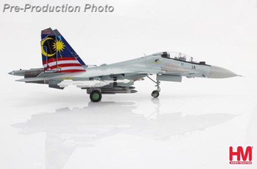 Hobby Master 1:72 Su-30MKM M52-14,TUDM,LIMA 2013 HA9508 [Width 21 Length 31 Height 9 cms] 3