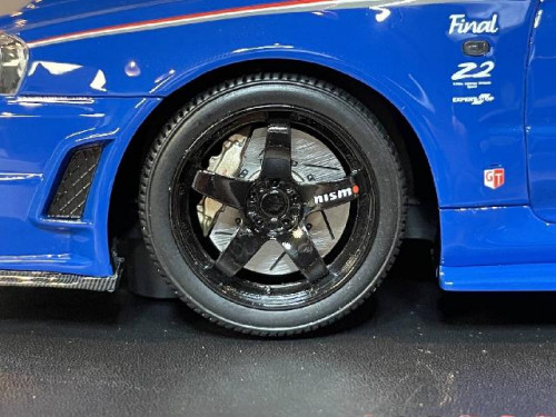 One Model:22R34BU 1:18 Skyline Nismo GT-R34 Z-TUNE Blu [Width 10 Length 25 Height 7 cms] 9