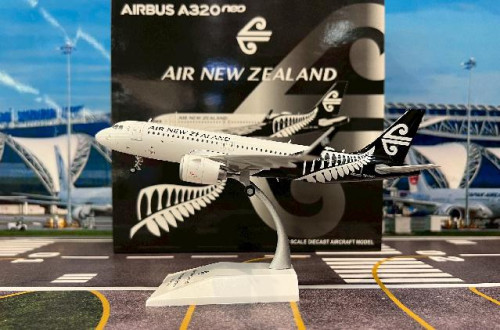 JC Wings 1:200 Air New Zealand A320NEO ZK-NHC XX2281 [Width 17 Length 18.5 Height 6 Cm]