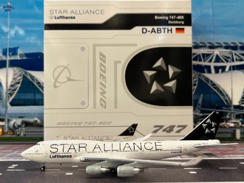JC Wings 1:400 Lufthansa 747-400 D-ABTH 