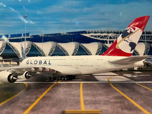 Inflight 1:200 Global A380 9H-GLOBL IF3803L0726 [Width 41 Length 38 Height 12 cm] 3