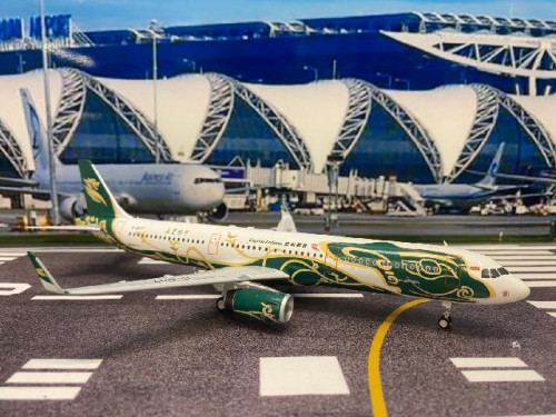 Inflight 1:200 KJA321121 Capital A321-231(WL) B-8107 [Width 17.5 Length 22 Height 6 cms] 1