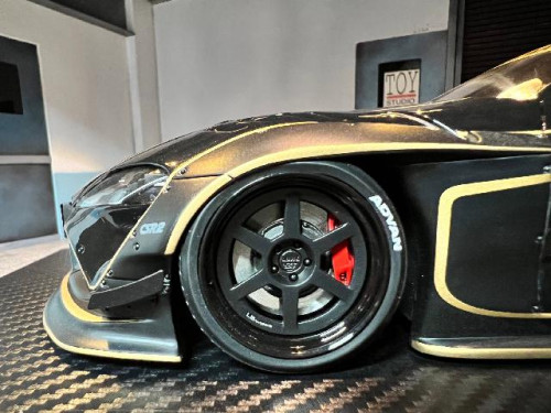 Ignition:IG2656 1:18 LB-Works Toyota Supra (A90) Black [Width 10 Length 27 Height 7 cms] 7