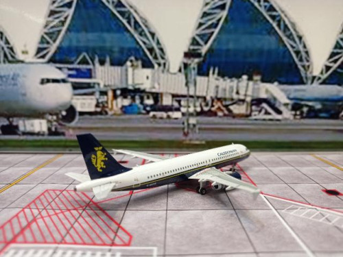 Phoenix P4599 1:400 Caledonian A320 G-BVYB [Width 9 Length 9.5 Height 3 cms] 3