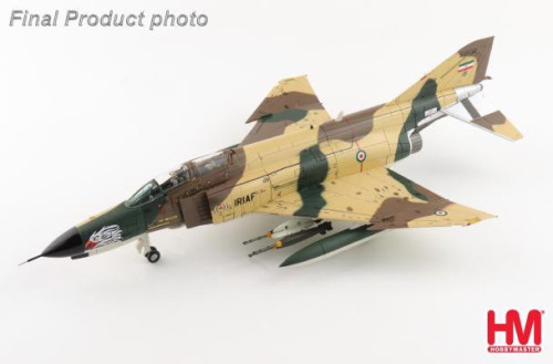 Hobby Master 1:72 F-4E IRIAF Iran Air Show HA19080 [Width 16.5 Length 24.5 Height 7 cm]