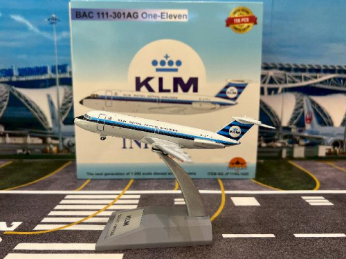  Inflight 1:200 KLM BAC 111-301AG G-ATPJ IF111KL1025 [Width 13 Length 14 Height 3.5 cm]