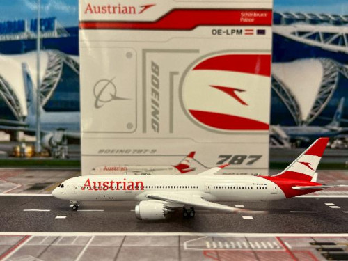 JC Wings 1:400 Austrian B787-9 OE-LPM XX40263 [Width 15 Length 15.5 Height 4.5 cm]  