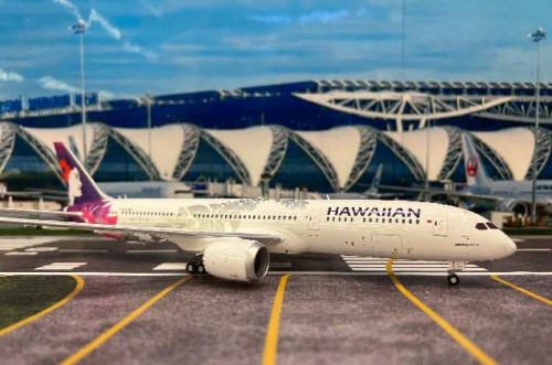 Gemini Jets 1:200 Hawaiian B787-9 N781HA G21403 [Width 30 Length 31 Height 8 cm] 2
